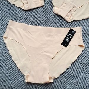 NWT FEM Intimates Nude Seamless Panties – Set of 3